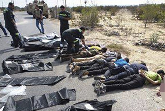 Militan Islam Bantai 25 Polisi Mesir dalam Penyergapan di Sinai